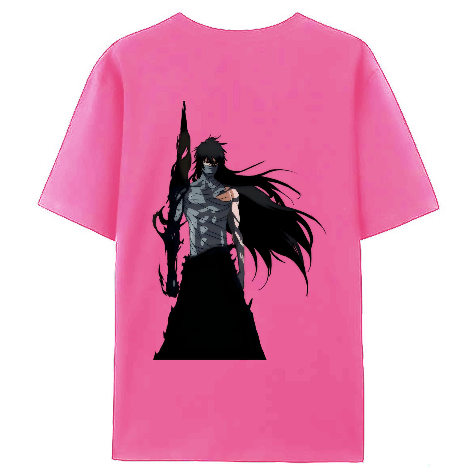 （画像用） ブリーチ 黒崎一護（くろさき いちご）BLEACH Kurosaki Ichigo レディース半袖Tシャツ(バックプリント)